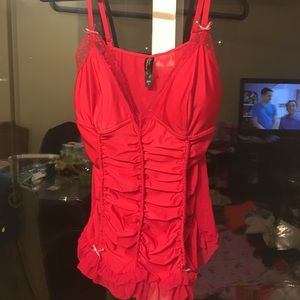 Sexy red lingerie ❤️ sexy little things collection